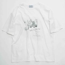 WLFC × ABU T-Shirt(アンバサダー)　WLFC-1202　Off White