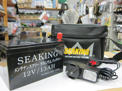 入荷情報】ウッドマン「シーキング12V/13A 3-IN-1(バッテリー+充電器+