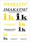 IMAKATSU/ik アソートステッカー